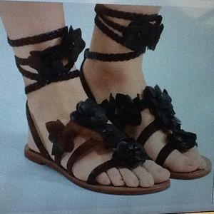 Tory Burch "Blossom " gladiator Sandals